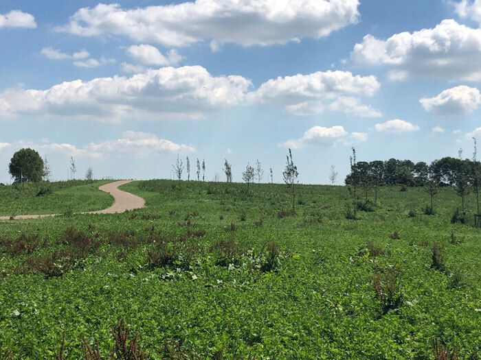 Natuurbegraafplaats Geestmerloo nabij Alkmaar, Noord-Holland